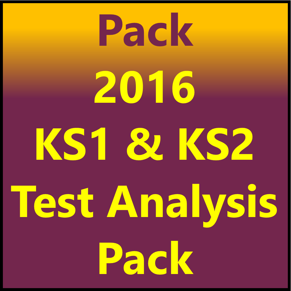 2016 Test Analysis Pack