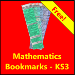 Curriculum Assessment Bookmarks - Mathematics for KS3