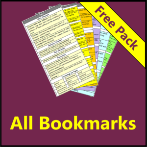 Curriculum Assessment Bookmarks - Full Pack