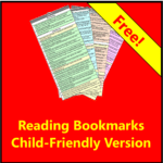 Curriculum Assessment Bookmarks - Reading (Child Friendly)