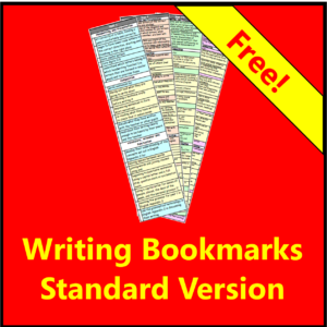 Curriculum Assessment Bookmarks - Writing (Standard)