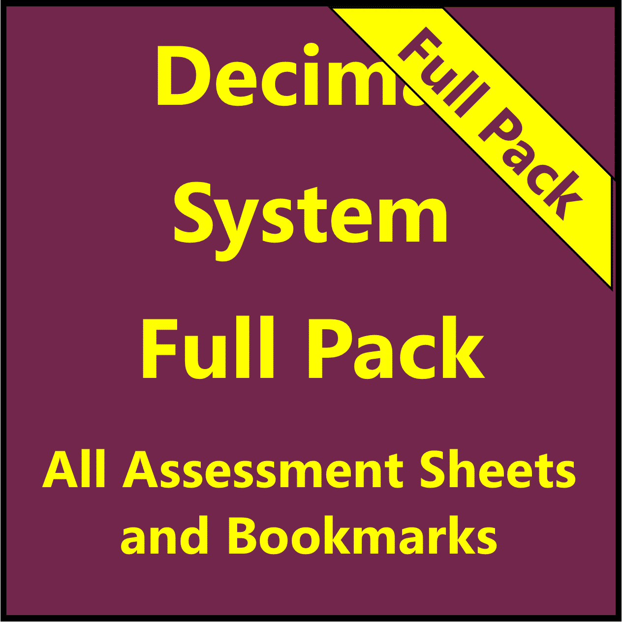 The Decimal System - Full Pack