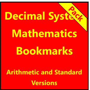 The Decimal System - Mathematics Bookmarks