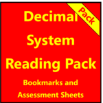 The Decimal System - Reading Pack