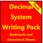 The Decimal System - Writing Pack