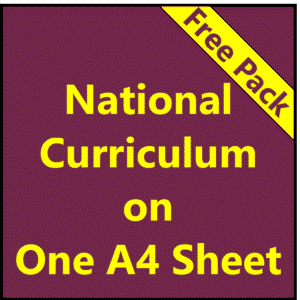 2014 National Curriculum On a Page