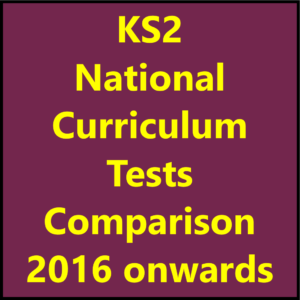 KS2 National Curriculum Tests Comparison