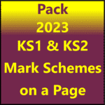 2023 KS1 and KS2 SATs Mark Schemes On a Page