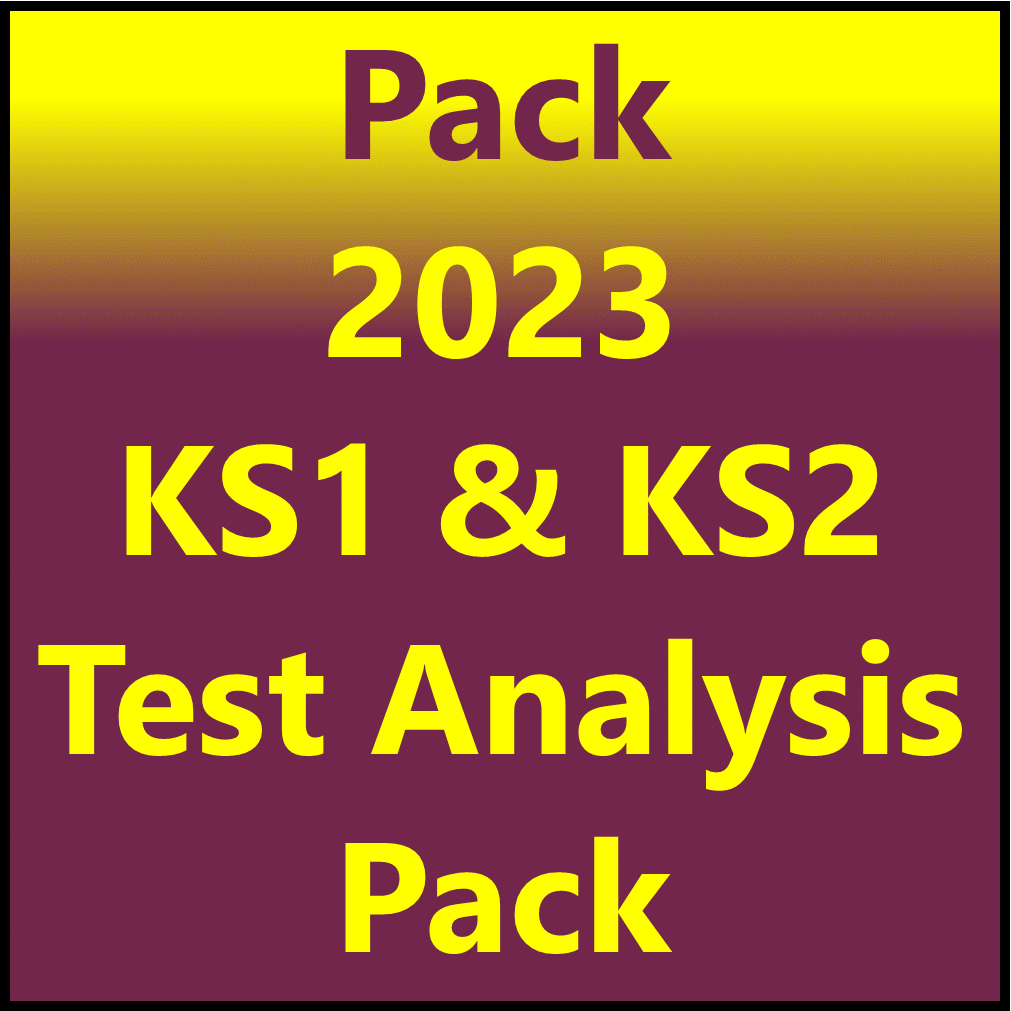 2023 KS1 and KS2 Test and Question Level Analysis Pack